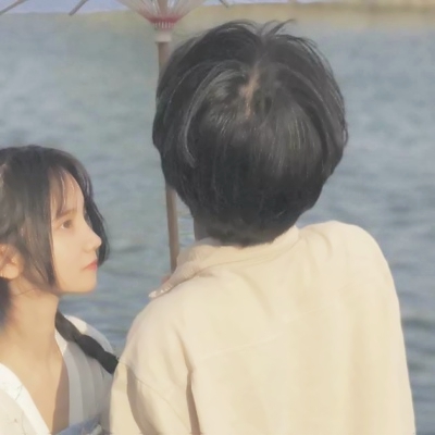 16组高清真人古风汉服情头 一对两张的古装情侣头像