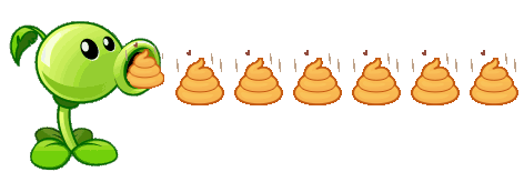 豌豆射手联名小黄脸！这套跨次元GIF表情包太会整活了