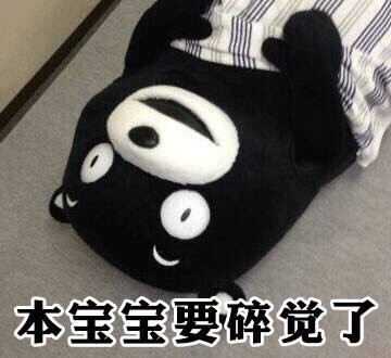 熊本熊发出“请问可以看下你的胖次吗？”的趣味提问