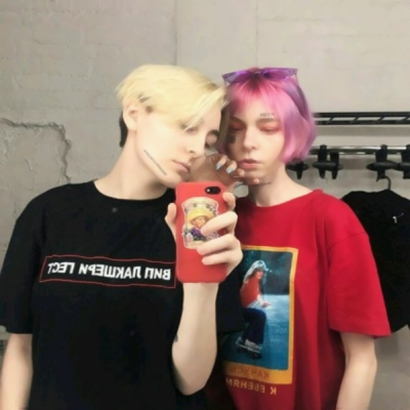 22张高清欧美风双人情侣头像合集