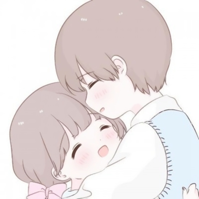 卡通呆萌情侣头像一对两张（12组）