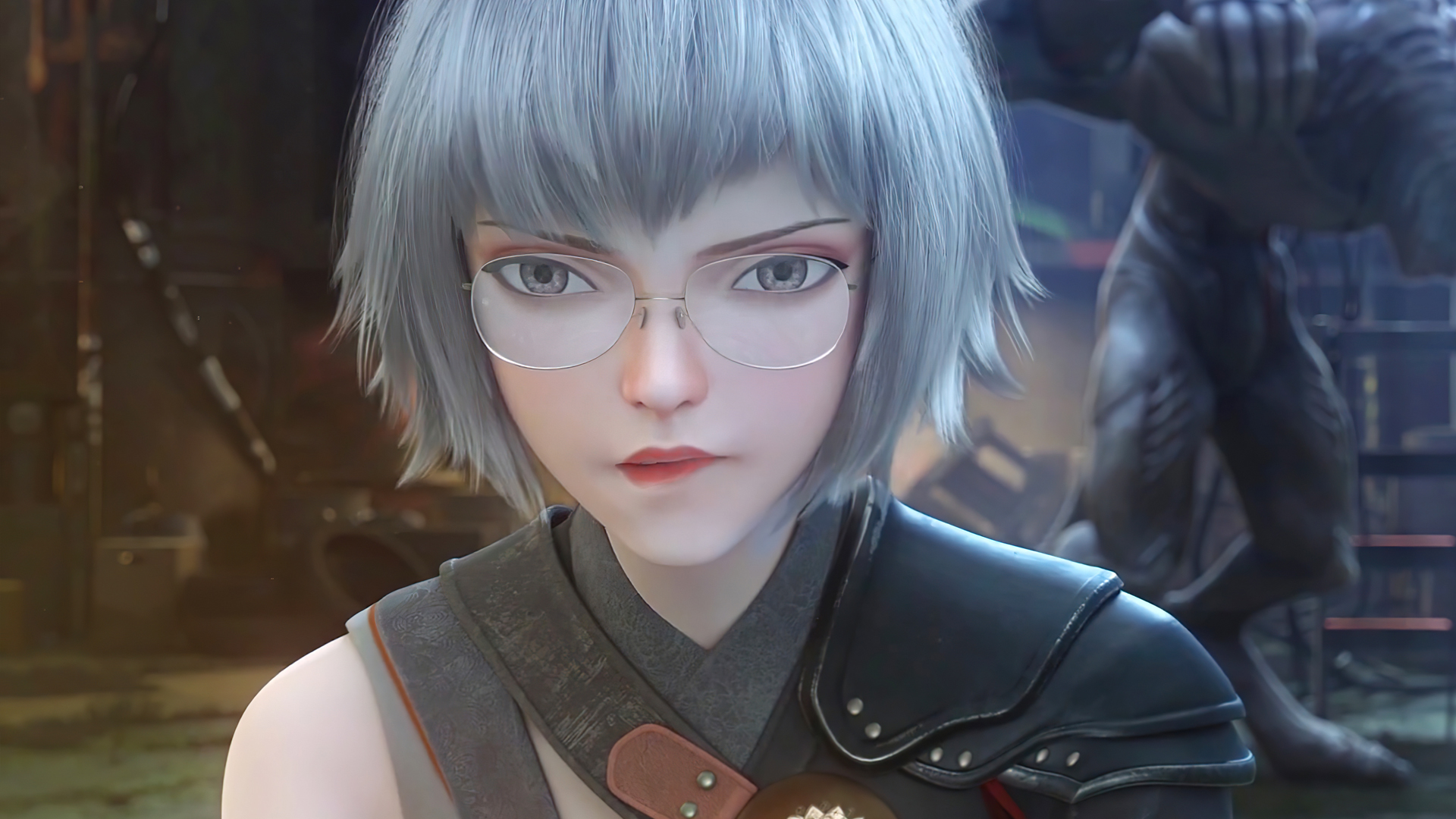 灵笼白月魁电脑桌面高清动漫壁纸分享