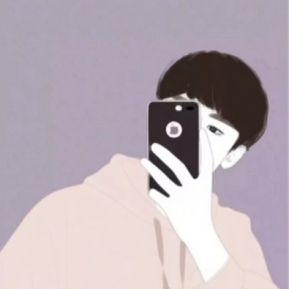 微信卡通情侣头像 冷酷一男一女酷感拉满（共12张）