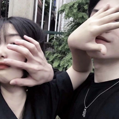 18组高清真人可爱情侣头像 一对两张精选合集