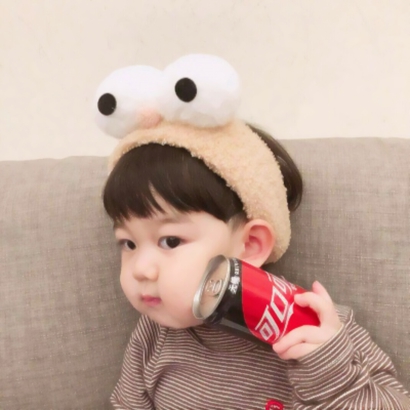 软萌小孩情侣头像来啦！22张呆萌一对两张高清图