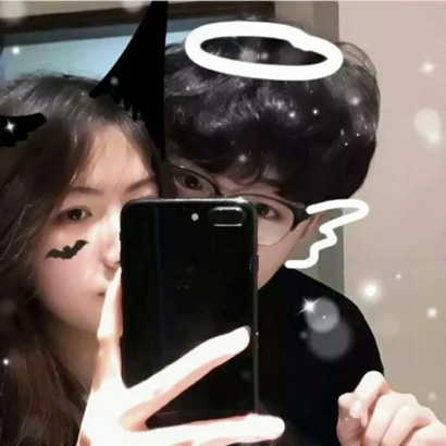 33组高清唯美真人情侣头像 一男一女两张一对