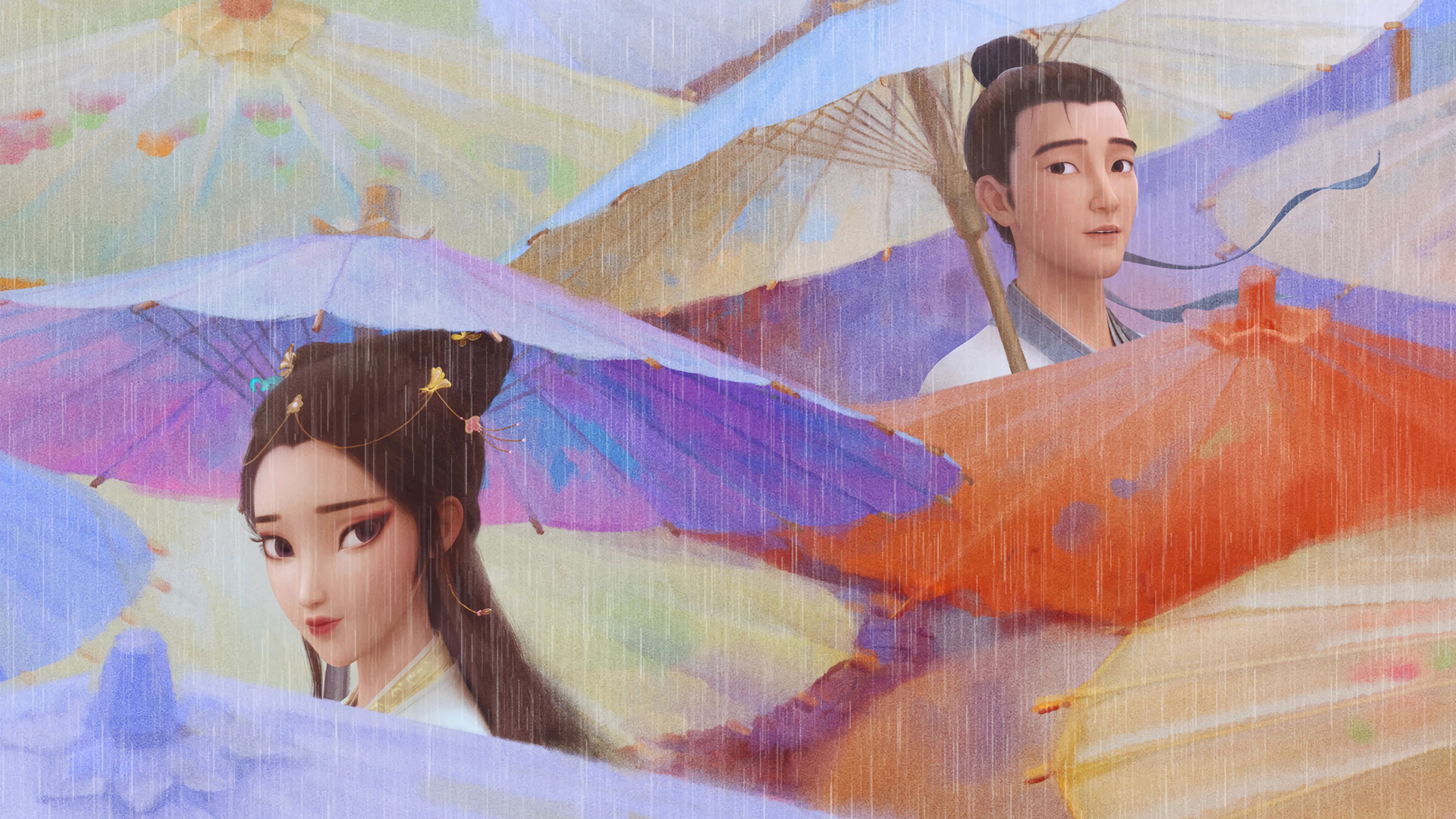 《白蛇浮生》小白许仙剧照高清壁纸下载