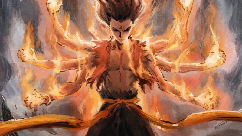 哪吒六臂高清电脑壁纸上新 多尺寸剧照壁纸免费下载