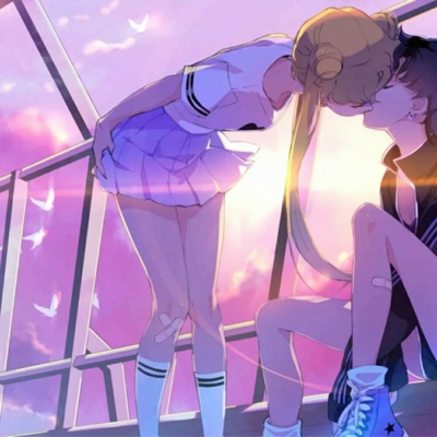 超甜！12组动漫情侣亲吻头像合集