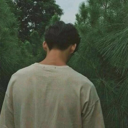 8张高清好看的背影或侧面情头 情侣头像合集