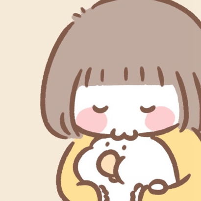 22张超萌可爱！呆萌卡通情侣微信头像合集