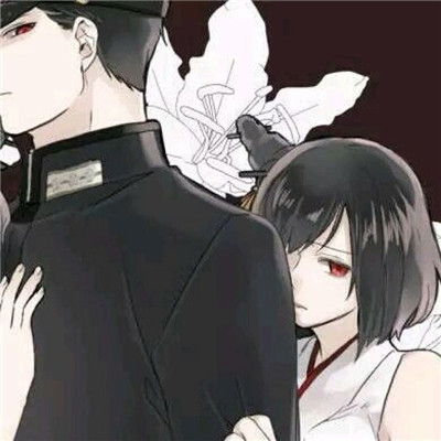 24张二男一女动漫三人情头 高清好看的系列头像