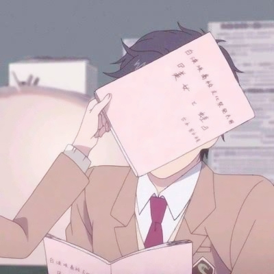 26组高清漫画情侣头像 男女各一张一人一半