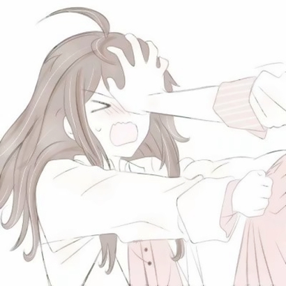 36张软萌浅粉卡通情侣头像 高清好看又可爱