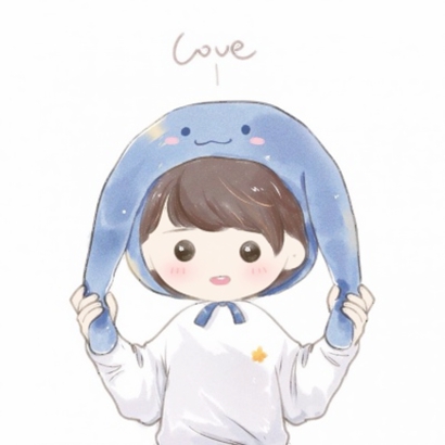 15组超萌卡通情侣头像！男生女生分开一对两张超可爱