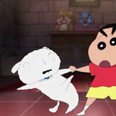 蜡笔小新情侣头像一对高清 超萌的双人CP头像合集来了