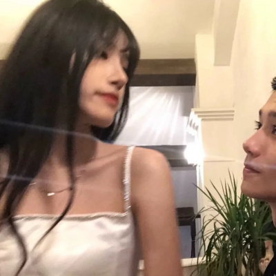 超甜真人双人情侣头像 16张合集