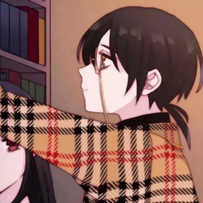 超酷的分开款时尚动漫情侣头像，一共18张高清图