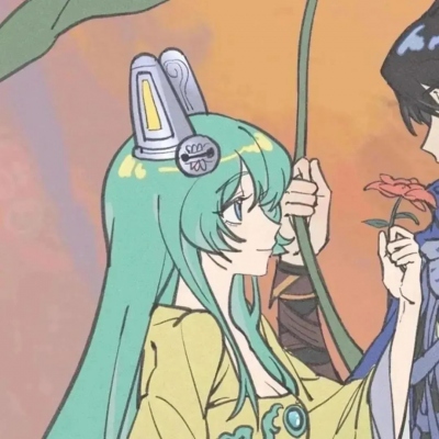 14张超甜动漫情侣亲吻头像 快拿去当情头啦