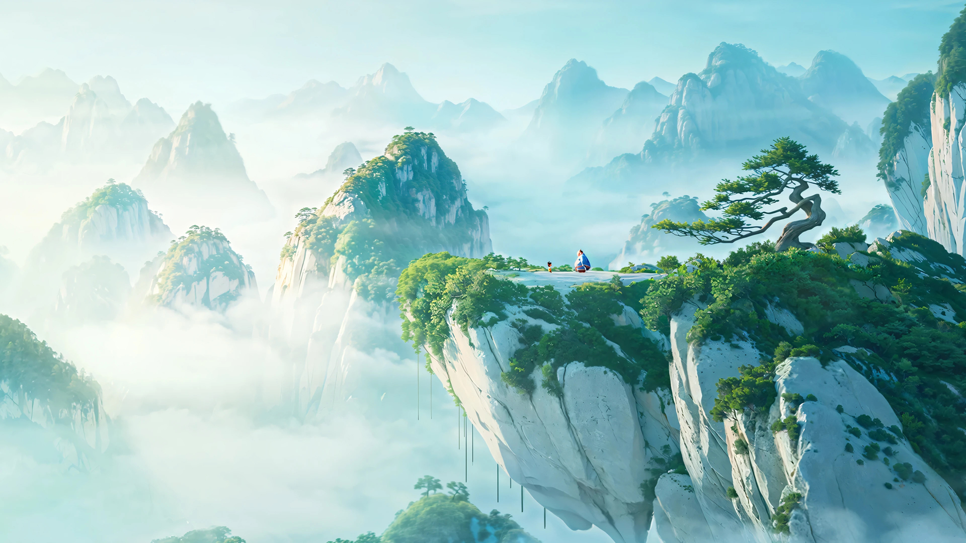 哪吒之魔童闹海绝美风景剧照 一键当电脑桌面壁纸