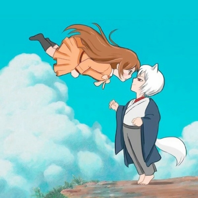 超甜！9组踮脚亲吻的动漫情侣头像