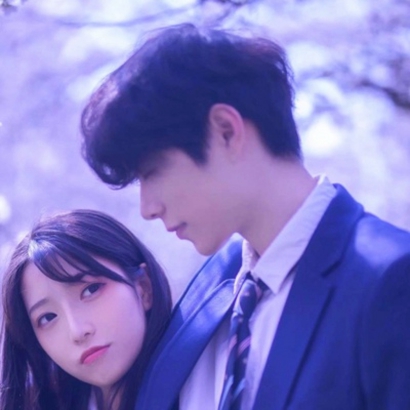 18张高清真人唯美情侣头像 氛围感拉满