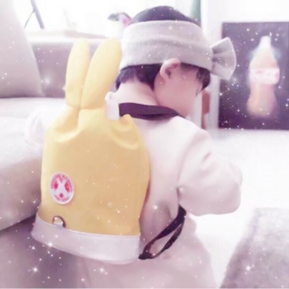 软萌小孩情侣头像来啦！22张呆萌一对两张高清图