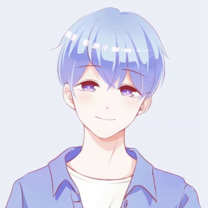 36张呆萌动漫情侣头像！一男一女分开款高清合集