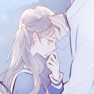 14组高清动漫情侣头像 一男一女配对款