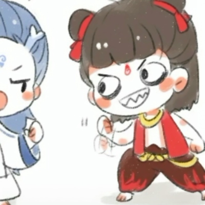36张高清《哪吒之魔童降世》情侣微信头像，氛围感拉满