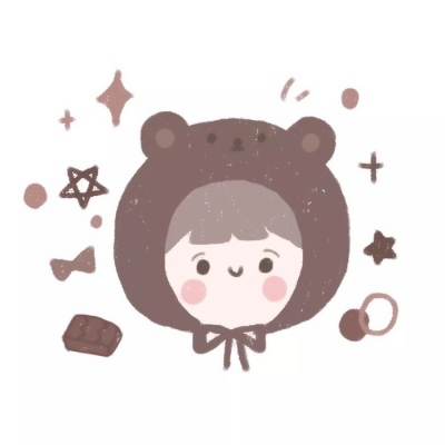 18张呆萌可爱卡通情侣头像合集