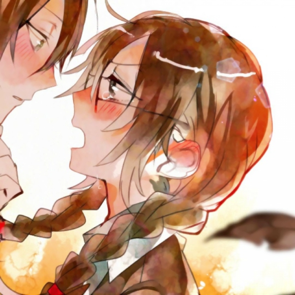 22张超萌卡通情侣头像来啦 每一张都软乎乎的