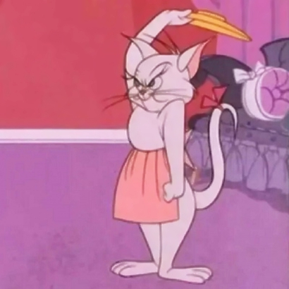 谁懂啊！14张超萌汤姆猫杰瑞鼠情侣头像，高清无水印直接存