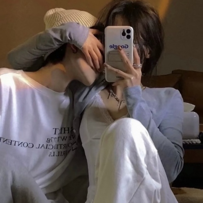 16张真人高颜值超甜情侣头像来了