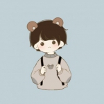 8组超可爱一男一女卡通情侣头像 高清无水印