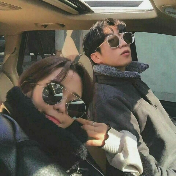 超好看的真人情侣头像！一左一右两张一人一半超清图合集