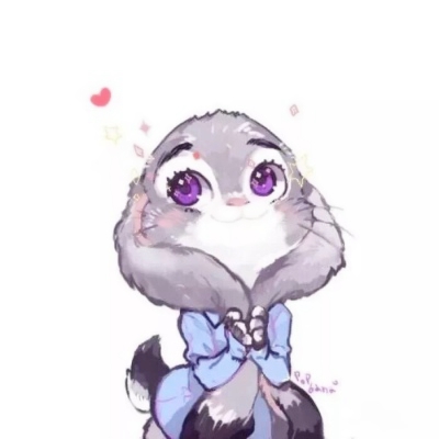 超甜！疯狂动物城朱迪尼克CP情侣头像高清合集（18张）