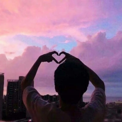 26组高清真人情侣头像 一人一半超有氛围感