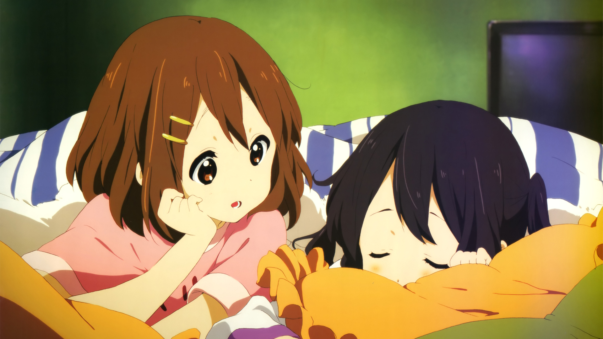 轻音少女双人可爱高清动漫壁纸合集