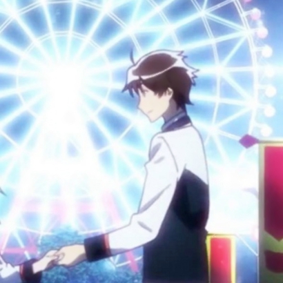 28张高清动漫自截情侣头像 从动画里抠出来的好看情头