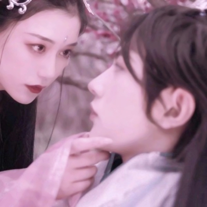 18张高清真人古风情侣头像 氛围感拉满