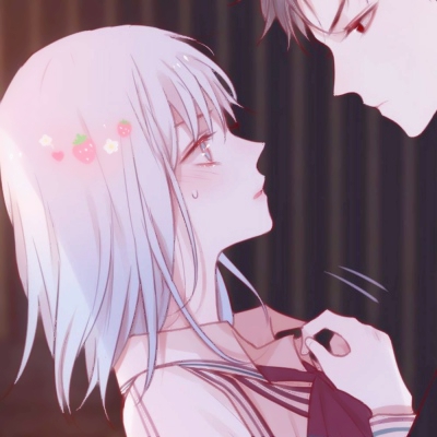 超甜二次元欢喜冤家情侣头像 36张高清动漫情头合集