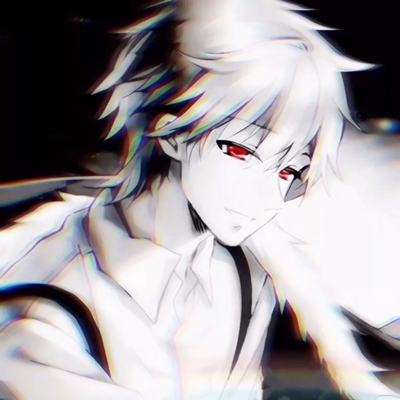 黑白丧系动漫情侣头像带血 10张超好看的漫画情头