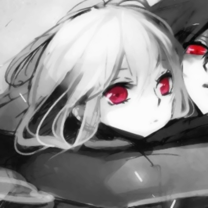 18张超拽黑暗系动漫情侣头像 高清无水印