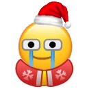 圣诞限定！小黄脸戴圣诞帽穿圣诞衣表情包合集