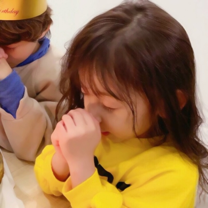 软萌小孩情侣头像来啦！22张呆萌一对两张高清图