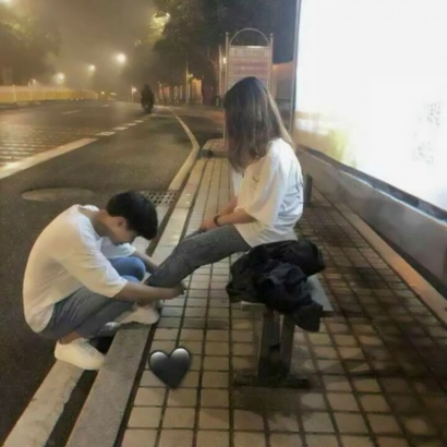 18组高清潮流情侣头像 一对两张个性氛围感拉满