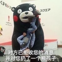 聊天被拒收消息？这套熊本熊表情包太扎心了
