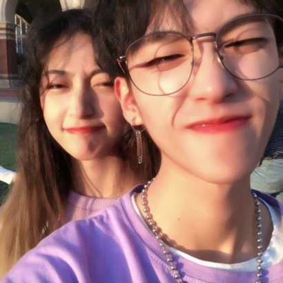 18张高清真人唯美情侣头像 氛围感拉满