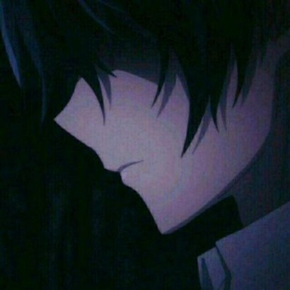 24张高清超丧动漫情侣头像，氛围感拉满